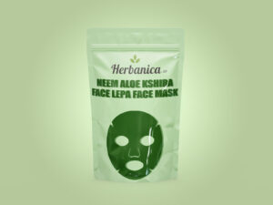 Herbanica Neem Aloe Kshira Face Lepa Face Mask